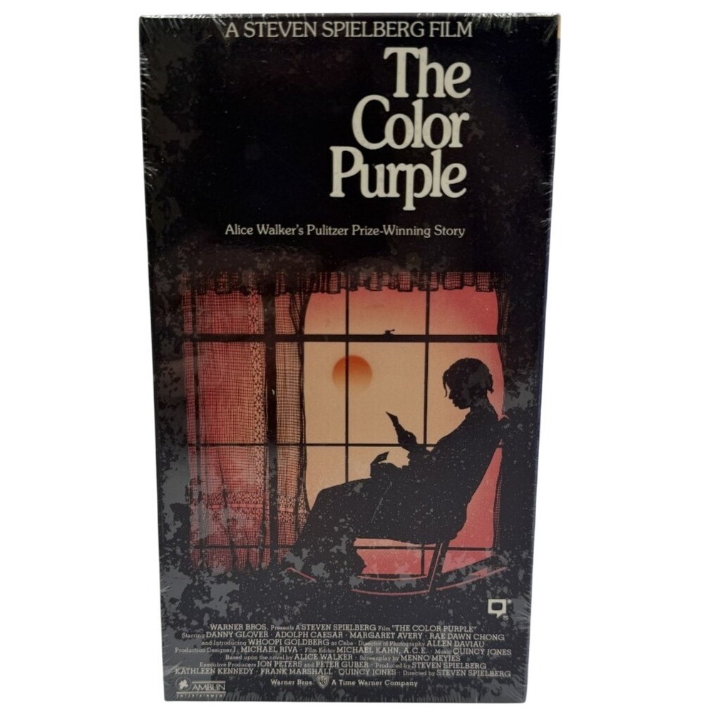 The Color Purple VHS 1991 Warner Home Video Steven Spielberg Factory Sealed NEW